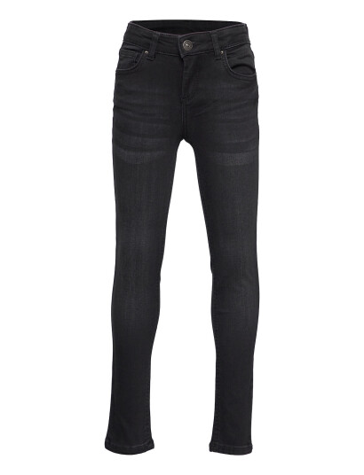 Little Pieces Lpruna Slim Mw Jeans Bl648-Ba Bc Black 164