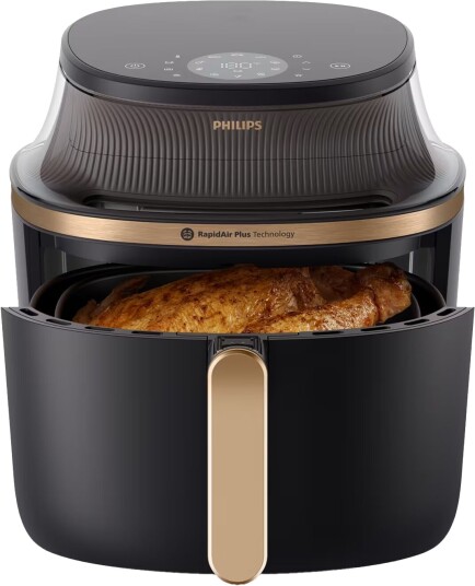 Philips 3000 Series 7.2L Airfryer med 16 Funksjoner og 2000 W Effekt - Svart NA342/00 Philips 3000 Series 7.2L Airfryer med 16 Funksjoner og 2000 W Effekt - Svart NA342/00