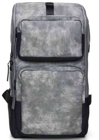 Rains Trail Cargo Backpack W3 Distressed Grey