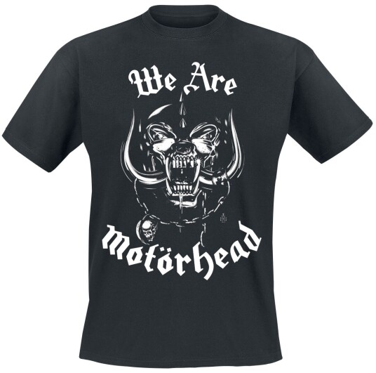 Motörhead T-skjorte We Are Motörhead M til 3XL Herrer svart
