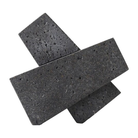 Audo Copenhagen Converge bokstøtte Lava stone