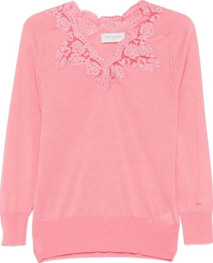 Ermanno Scervino Dame Strikkevarer Rosa S, Ermanno Scervino Dame Strikkevarer Rosa S,