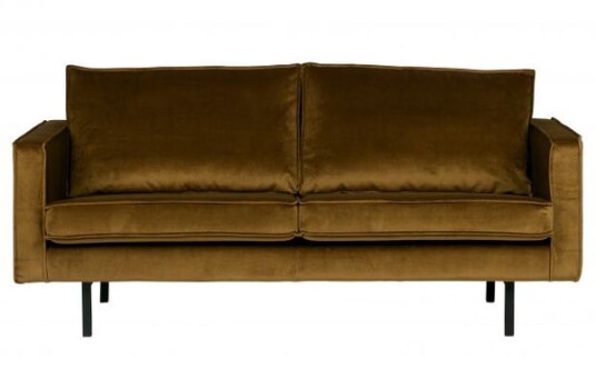 Bepurehome Rodeo 2,5-seters sofa m. velur - Honning gul 1728724-01-0 1610506-03-0