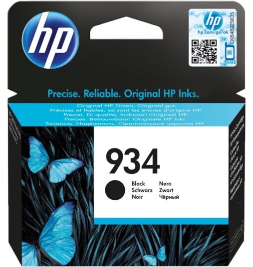 HP 934 blekkpatron, svart
