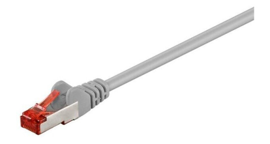 Pro LAN 1,5 m CAT 6 S/FTP Nettverkskabel Grå - Høyytelse RJ-45