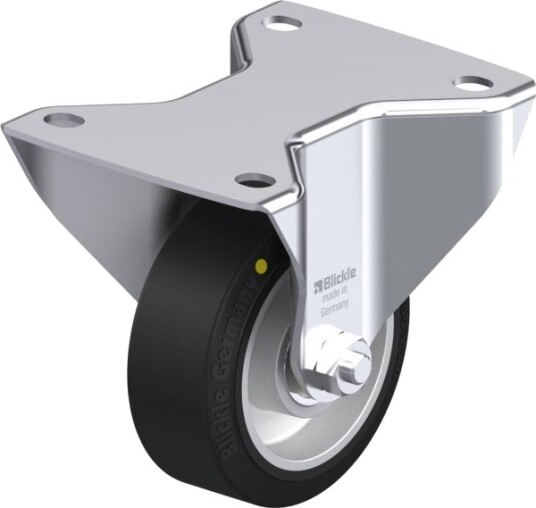 Blickle 742062 Bk-Alev 100K-3-El Faste Hjul Hjuldiameter: 100 Mm Bæreevne (Maks.): 200 Kg 1 Stk