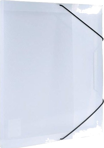 Biurfol Elastisk Mappe A4 I Pp Transparent 2 Cm
