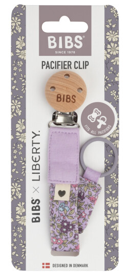 Bibs Smokkesnor X Liberty Chamomile Lawn Violet Sky
