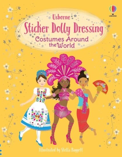 Sticker Dolly Dressing Costumes Around The World Av Emily Bone