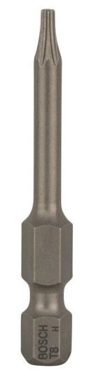 Bosch Skrutrekkerbits, ekstra hard T8, 49 mm