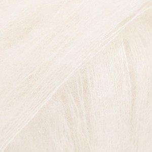 Drops Kid-Silk Garn Unicolor 01 Natur Drops Kid-Silk Garn Unicolor 01 Natur