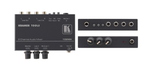 Kramer Tools 102Mx - Analogmikser - 2-Kanalers