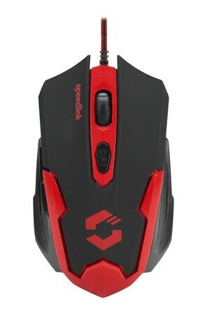 Speed-Link SPEEDLINK XITO Gaming - Mus - Optisk - 5 - Rød