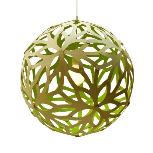 David Trubridge Floral Ø80 Lime Taklampe David Trubridge Floral Ø80 Lime Taklampe