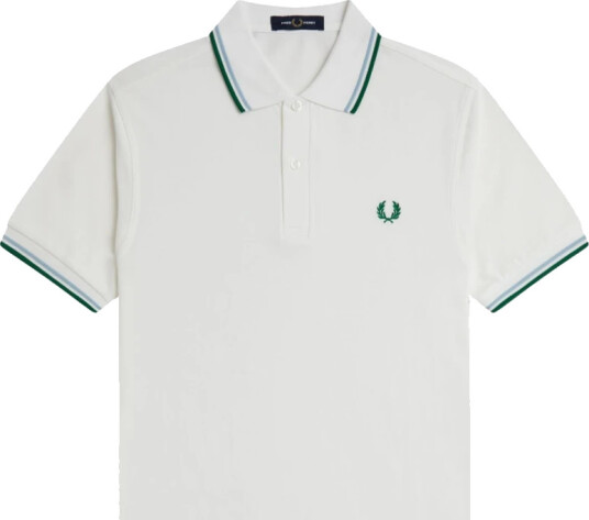 Fred Perry Herre Topper Hvit S,