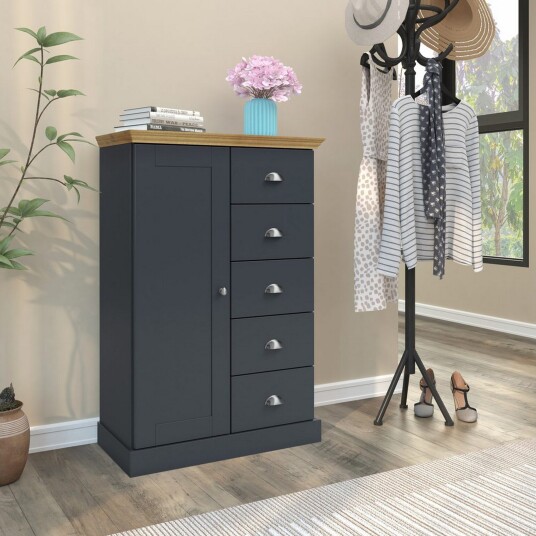 Kommode Motala 75x35x110 cm 75x35x110 cm