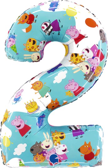 Ballongkungen Tallballong Peppa Gris Tall 2 L252