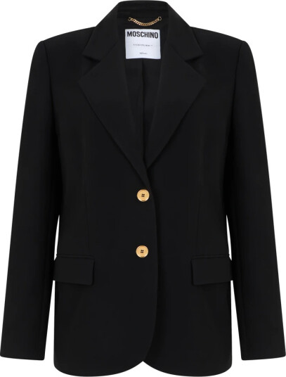 Moschino Dame Jakker Svart M, Moschino Dame Jakker Svart M,