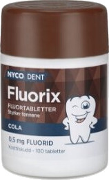 Nycodent fluorix 0,5mg m/cola