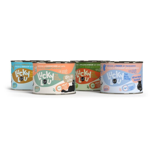 Lucky Lou Smaksblanding for voksne 6 x 200 g - Vill blanding Lucky Lou Smaksblanding for voksne 6 x 200 g - Vill blanding