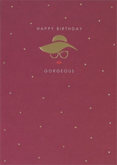 Hedlundgruppen Gratulasjonskort Happy Birthday Gorgeous 443126