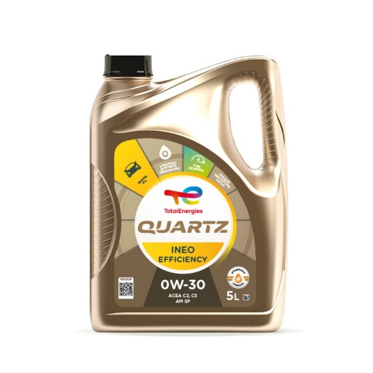 Motorolje TOTAL 0W30 QUARTZ INEO EFFICIENCY 5L