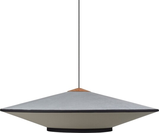 Cymbal L hengelampe atlantisk blå Ø 95 cm   Forestier   Spisestue   Design   Stoff / Tekstil   Med en lyskilde