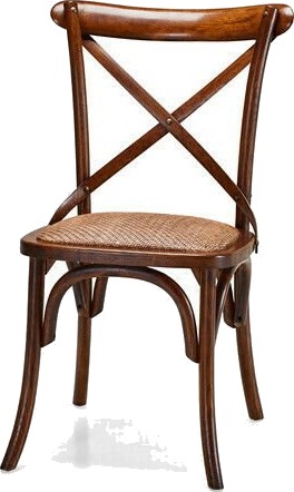 Newport Cross spisestol rich brown Newport Cross spisestol rich brown