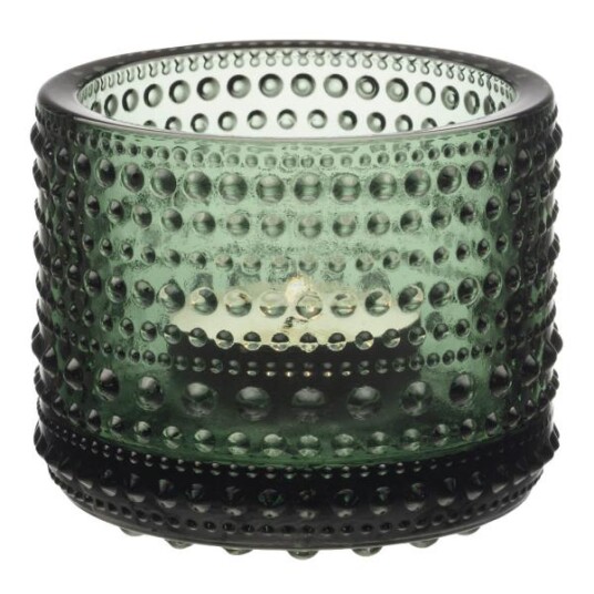 Iittala - Kastehelmi lyslykt 64 mm furugrønn