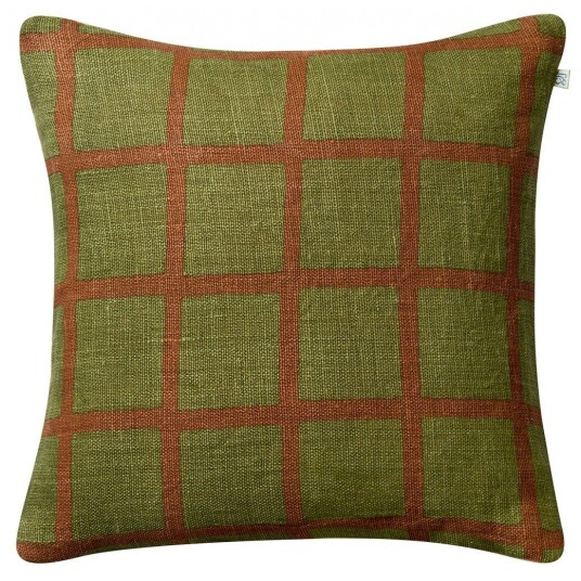 Chhatwal & Jonsson Mela Putetrekk 50x50 cm Cactus Green / Terracotta Chhatwal & Jonsson Mela Putetrekk 50x50 cm Cactus Green / Terracotta