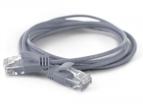 Wantec Cat6a Utp 15M 15 M Cat6a U/Utp Utp Rj-45 Rj-45 Grå