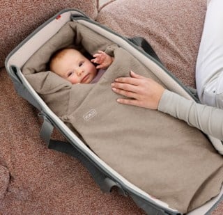 Voksi® Ull Wrap walnut aop