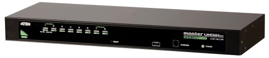 ATEN KVM-switch 1 konsol styr 8 datorer OSD 19" USB