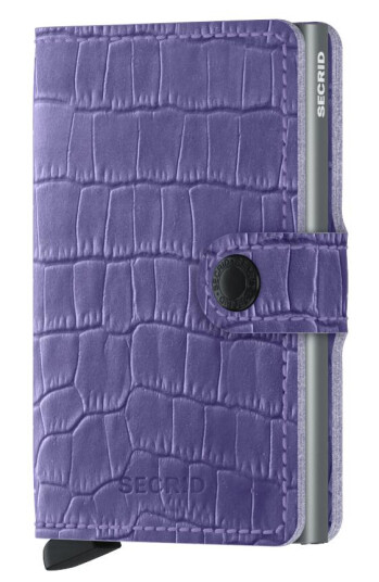 Secrid Miniwallet lommebok m/kortholder lavender Secrid Miniwallet lommebok m/kortholder lavender