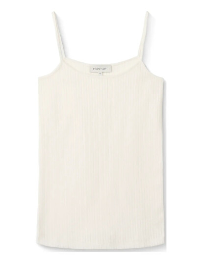 STUDIO FEDER Clara Top   Cream   S