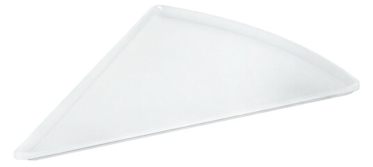 Pulsiva Melaminfat Tornago 27.8x21.8x1.3 cm  Hvit Trekantet 6 Stykk / Forpakning