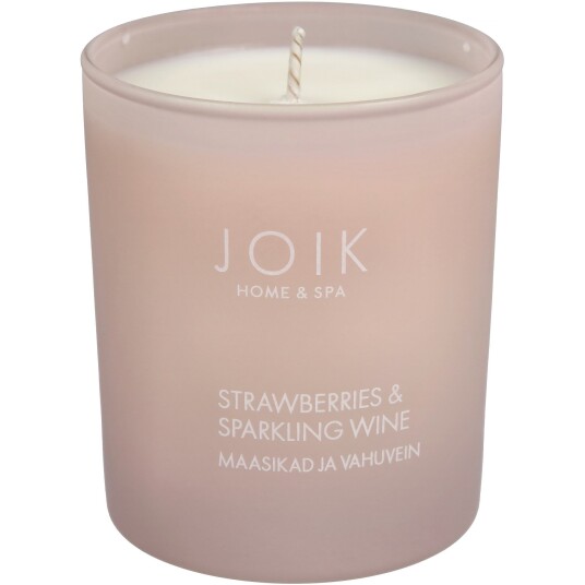 Joik Organic Scented Candle Strawberries & Wine 150 g