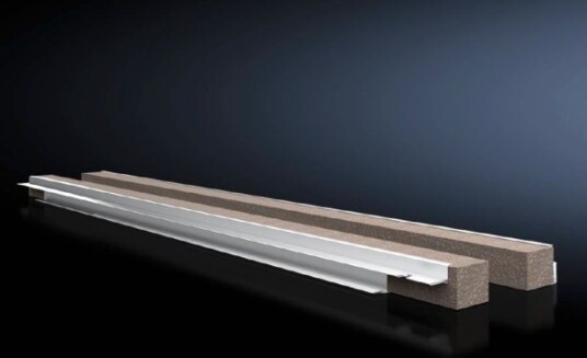 Rittal Vx 8618.811 Kabelkanal Grå Aluminium Ip55 800 Mm 2 Stykker 8618811