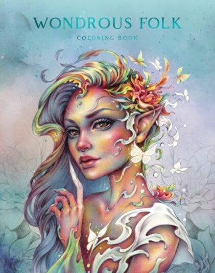 Wondrous Folk Coloring Book Wondrous Folk Coloring Book