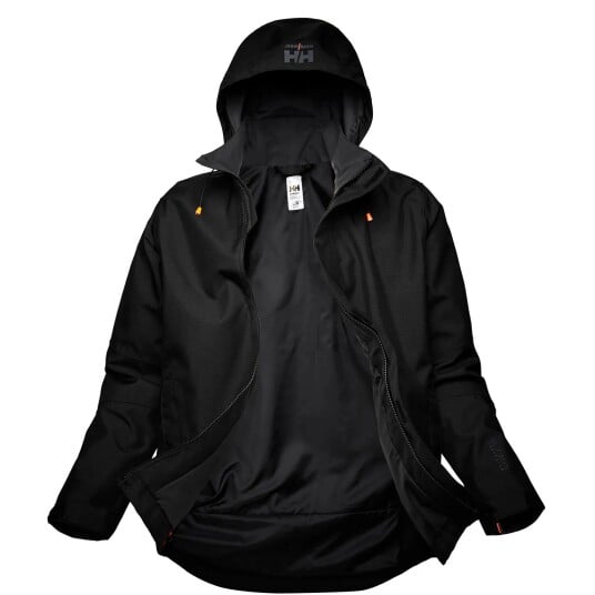 HH Workwear Workwear Helly Hansen Oxford Vanntett Skalljakke Svart XXXXL