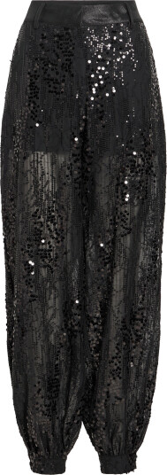 ROUGE EDIT Roumary Balloon Trouser/Ev   Black   36