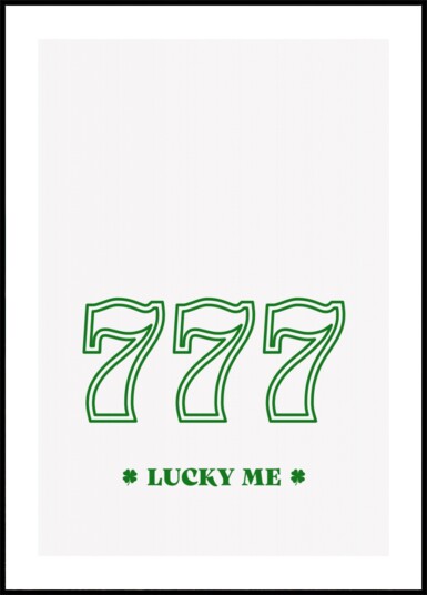 Fortunate Sevens Plakat / 100x150