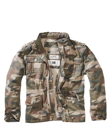 Brandit Britannia Vinterjakke Grønn Beige