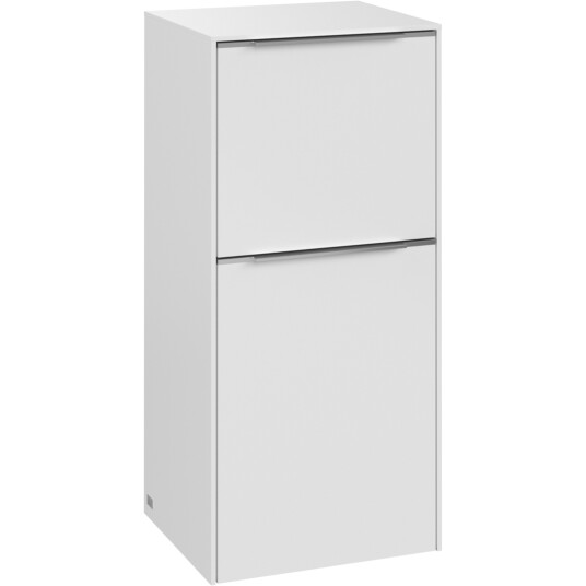 VILLEROY & BOCH SUBWAY 3.0 SIDESKAP 40X86 VENSTRE PURE WHITE HÅNDTAK I KROM