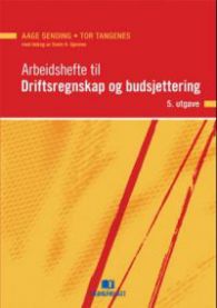 Arbeidshefte til Driftsregnskap og budsjetterin økonomi- og virksomhetssty…, Pent brukt bok med markeringer