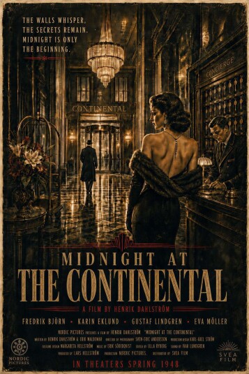 Poster Midnight at The Continental