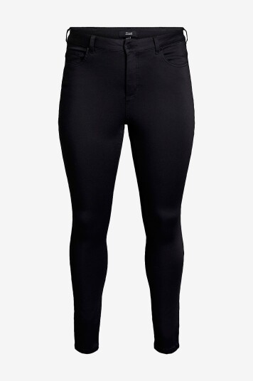 Zizzi Jeans jCat Stay Black Amy Svart