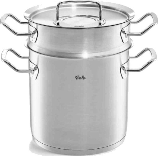 Fissler Gryte Med Avrundet Bunn Til Dampkoking 20 Cm Opc 2