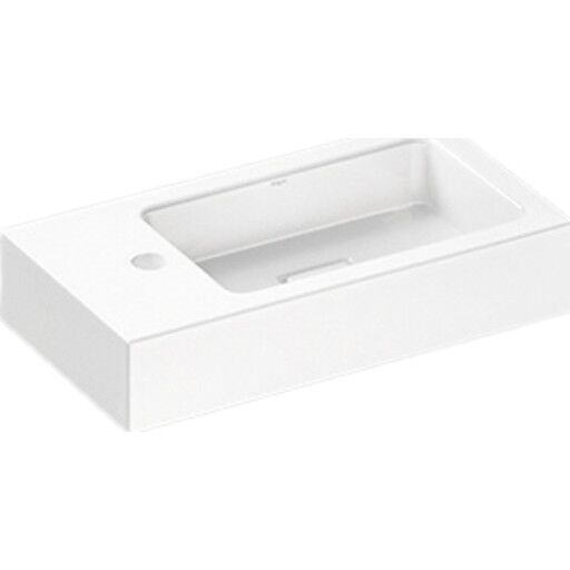 Alape Xplore.S servant, 50x26,8 cm, høyre, hvit