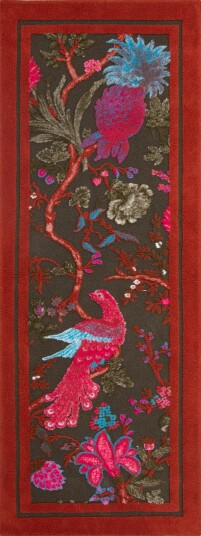 Frati Home Gulvteppe Kokt Ull Birds Of Paradise 75x200